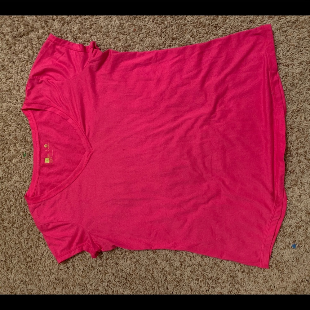 Hot Pink Athletic Top